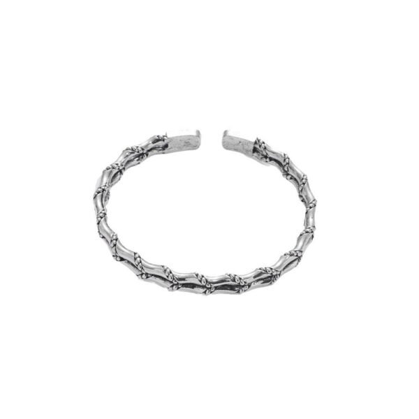 New Design Woven Double Layer Bamboo Men’s Bracelet Personality Vintage Open Bracelet Men’s Casual Party Gifts anti-tarnish jewellery from Glossy.pk, Lahore