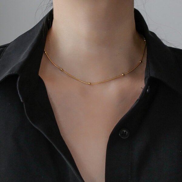 Small-Bead Chain Necklace — jewellery from Glossy.pk, Pakistan