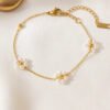Floral Beaded Necklace & Earring Set product photo 3 | Glossy.pk Pakistan