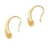 Water drops free pick-up stainless steel earrings earrings earrings earrings stud cold wind niche design titanium steel jewelry anti-tarnish jewellery from Glossy.pk, Lahore