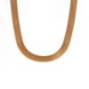 Mesh Chain Metal Coarse Titanium Steel Necklace Bracelet Set Light Luxury Necklace anti-tarnish jewellery from Glossy.pk, Lahore