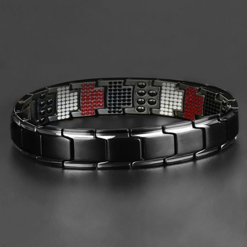 O1CN01Do0ElQ1QiAQF2bvER__2212844052009-0-cib TEMU Cross Border Magnet Bracelet European and American Fashion Simple Detachable Couple Bracelet Magnet Element Bracelet Wholesale Glossy.pk