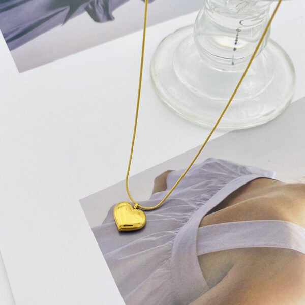 18k gold Luxury Clavicle Chain Simple Necklaces anti-tarnish jewellery from Glossy.pk, Lahore