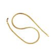 Hot Selling 5mm Full Side Body Necklace Personality Simple Gold Plated Necklace 20 Inch Chain anti-tarnish jewellery from Glossy.pk, Lahore