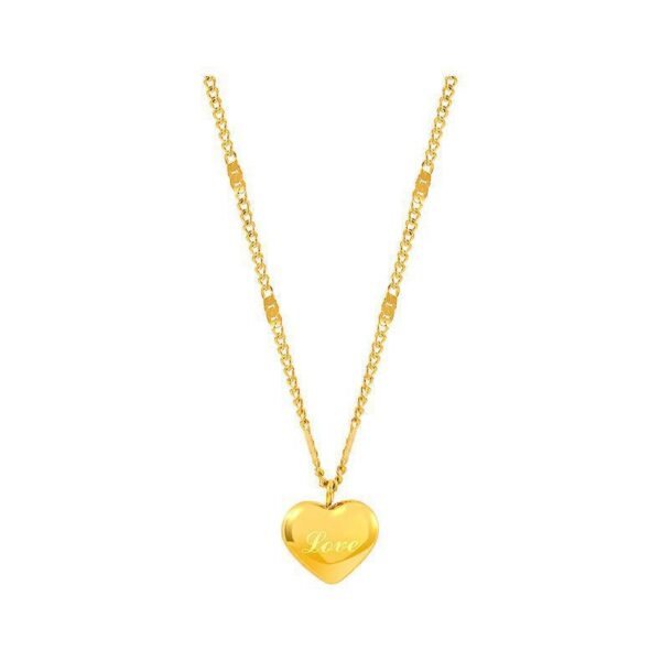 new love necklace- GOLD anti-tarnish jewellery from Glossy.pk, Lahore