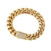 Men’s Cuban Bracelet — 18K Gold-Plated on 925 Silver — jewellery from Glossy.pk, Pakistan