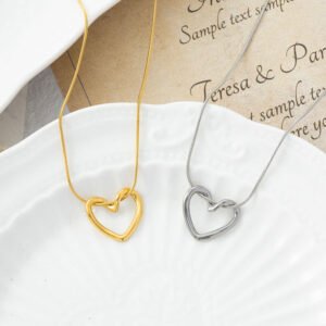Heart Love Chain Necklace