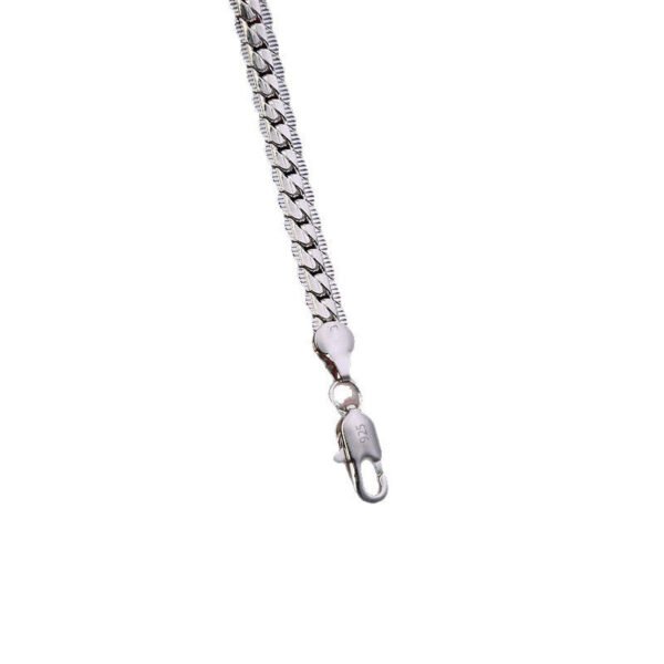 Twisted silver-plated bracelet foreign trade fashion jewelry anti-tarnish jewellery from Glossy.pk, Lahore