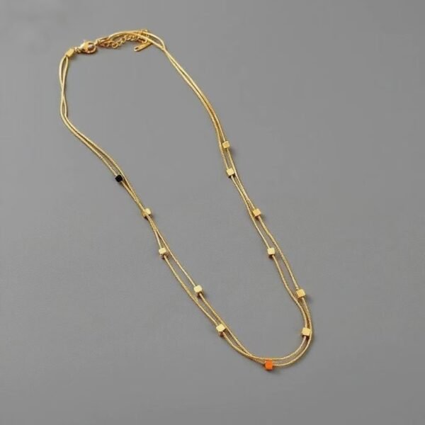 Double-layer Collarbone Necklace — jewellery from Glossy.pk, Pakistan