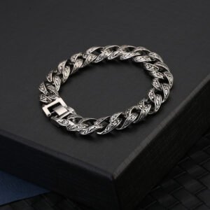 Striped Men’s Bracelet — Hip‑Hop Style product photo 3 | Glossy.pk Pakistan