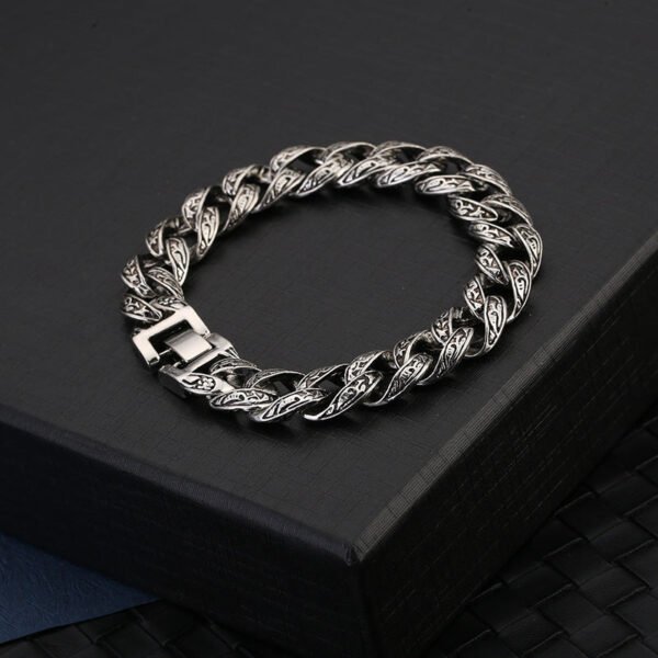 Striped Men’s Bracelet — Hip‑Hop Style product photo 3 | Glossy.pk Pakistan