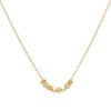 Silver Small Sugar Cube Titanium Steel Necklace Bracelet Anklet Set High-quality Clavicle Chain anti-tarnish jewellery from Glossy.pk, Lahore