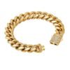 Men’s Cuban Bracelet — 18K Gold-Plated on 925 Silver product photo 2 | Glossy.pk Pakistan