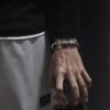 Retro Double-Ended Keel Bracelet — Bold Cuff Style product photo 4 | Glossy.pk Pakistan