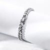8mm Cuban-style bracelet — 21cm, three finishes product photo 2 | Glossy.pk Pakistan