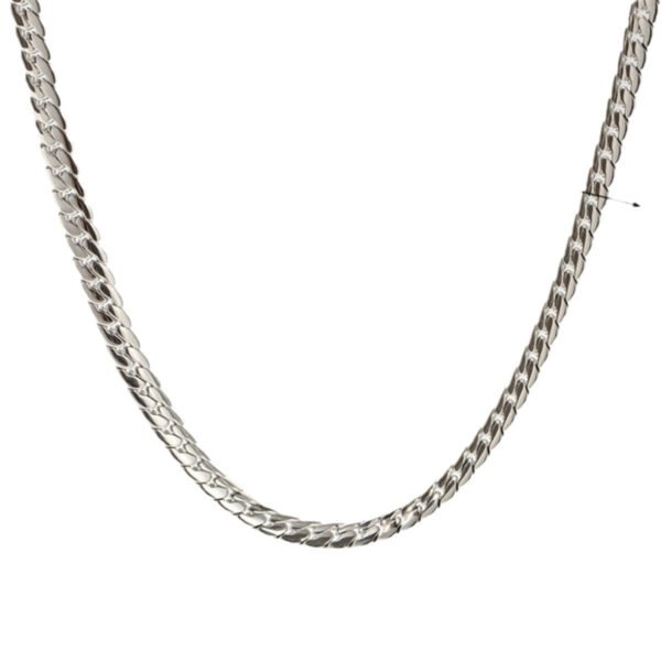 Chain Titanium steel necklace female niche design high-end 18k gold Internet celebrity with hip-hop style jewelry anti-tarnish jewellery from Glossy.pk, Lahore