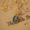 Rose‑Tone Clavicle Pendant Necklace product photo 4 | Glossy.pk Pakistan