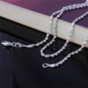 Water-wave Pendant Necklace — 18 / 24 inches product photo 2 | Glossy.pk Pakistan