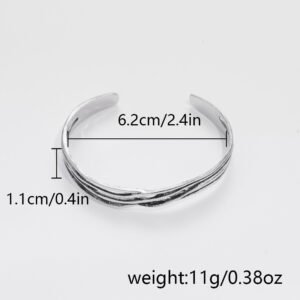 Wave Braided Bracelet — Irregular Hollow Style product photo 4 | Glossy.pk Pakistan