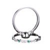 Versatile Women’s Zircon Ring Silver-plated Micro Emerald Ring anti-tarnish jewellery from Glossy.pk, Lahore