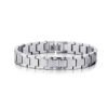 Stainless Steel Black Bracelet — 18K Gold Detail product photo 4 | Glossy.pk Pakistan