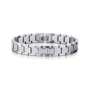 Stainless Steel Black Bracelet — 18K Gold Detail product photo 4 | Glossy.pk Pakistan