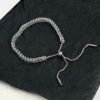 Braided Wheat‑Ear Bracelet (Gold / Steel) product photo 4 | Glossy.pk Pakistan