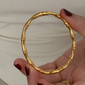 Bamboo Classical Handcuff Bracelet