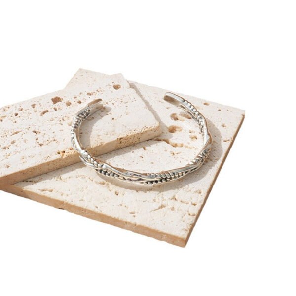 New Retro Personality Metal Twist Braided Bracelet Open Design Hand Jewelry anti-tarnish jewellery from Glossy.pk, Lahore