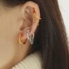 Small Tassel Earrings — Gold or Steel Colour product photo 3 | Glossy.pk Pakistan