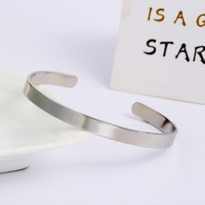 Men's open bracelet — cuff-style fashion bracelet product photo 4 | Glossy.pk Pakistan