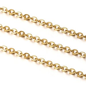 O-Line Flat Cross Necklace 1.5mm 45+5 | Glossy.pk product photo 3 | Glossy.pk Pakistan