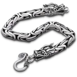 Retro Double-Ended Keel Bracelet — Bold Cuff Style product photo 2 | Glossy.pk Pakistan