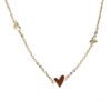 Love Titanium Steel Bracelet Small Heterosexual Love Necklace Women’s Clavicle Chain Light Luxury anti-tarnish jewellery from Glossy.pk, Lahore