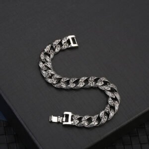 Striped Men’s Bracelet — Hip‑Hop Style product photo 4 | Glossy.pk Pakistan