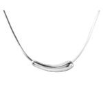 2024 new women's light luxury niche hip hop decoration clavicle chain sweater accessories ins cold style double necklace Glossy.pk