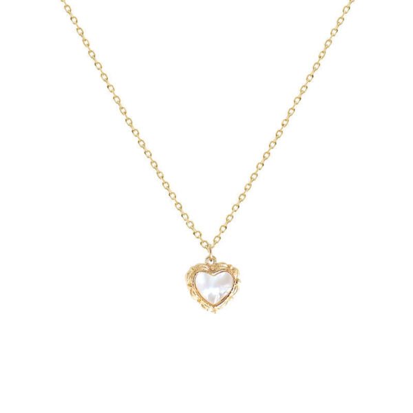 Stainless steel clavicle chain-pendent anti-tarnish jewellery from Glossy.pk, Lahore