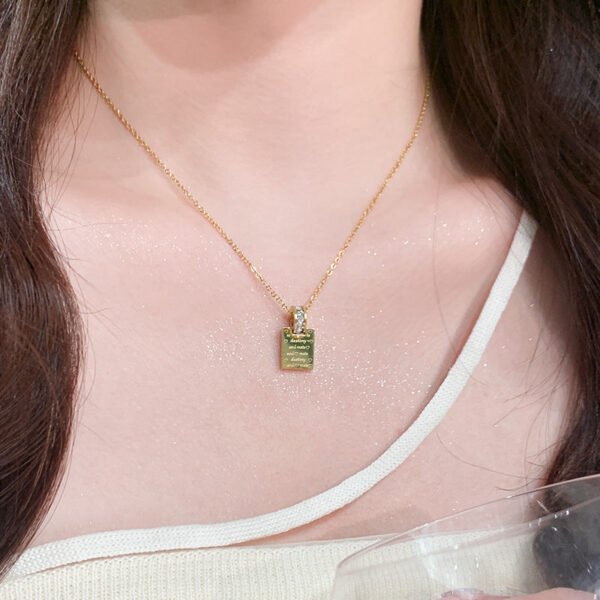 Love Letter Pendant — Minimal Pendant product photo 3 | Glossy.pk Pakistan