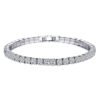 New bracelet hip hop diamond row diamond bracelet Fashion necklace women’s jewelry anti-tarnish jewellery from Glossy.pk, Lahore