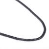 Double-layer Black Gold Necklace Men’s Hit 6mm Sideways Necklace anti-tarnish jewellery from Glossy.pk, Lahore