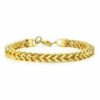 Hip Hop Titanium Steel Double-row Single-row Bracelet Positive and Negative Mesh 5x10mm Stainless Steel Bracelet anti-tarnish jewellery from Glossy.pk, Lahore