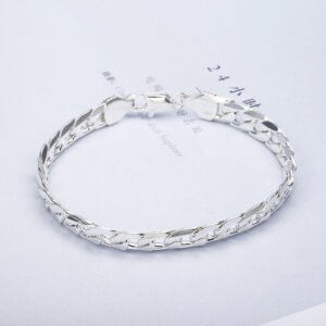 Men's 8mm Side Bracelet — Gold & Silver colour