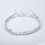 Zhongyi European and American style fashion men's side bracelet cross-border new 18K creative gold bracelet jewelry factory wholesale Glossy.pk