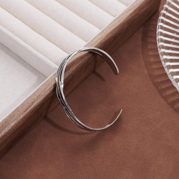 Wave Braided Bracelet — Irregular Hollow Style product photo 3 | Glossy.pk Pakistan
