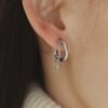 Small Tassel Earrings — Gold or Steel Colour product photo 2 | Glossy.pk Pakistan