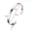 Men's open bracelet — cuff-style fashion bracelet product photo 3 | Glossy.pk Pakistan