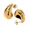 Cast Diamond Pearl Water Drop Earrings anti-tarnish jewellery from Glossy.pk, Lahore