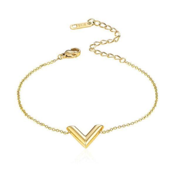 18k Gold High-quality Gold Snake Bone Chain Anklet Women’s Ins Cold Wind Simple Forest anti-tarnish jewellery from Glossy.pk, Lahore