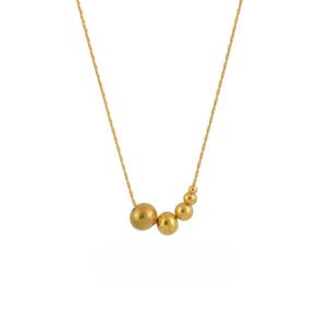 Five Blessings Gold Bead Pendant product photo 4 | Glossy.pk Pakistan
