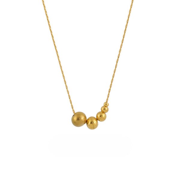 Five Blessings Gold Bead Pendant product photo 4 | Glossy.pk Pakistan